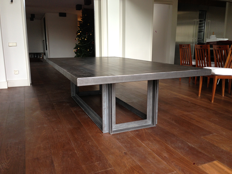Mesa comedor – muebles de hierro, latón, zinc, inox. sillas ...
